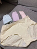 红豆内裤女纯棉抑菌裆女士内裤棉氨中腰三角裤4条装 组合一175 实拍图