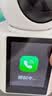 摄像头家用监控器360度小米同款无死角带夜视4G免流wifi视频通话 WiFi视频版+双向视频通话+2.8英寸大屏 30天循环录像+终身免费回放 实拍图