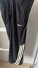 阿迪达斯（adidas）运动裤女宽松阔腿棉质休闲舒适百搭毛圈布香蕉裤 黑 XL 实拍图