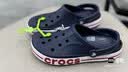 卡骆驰（CROCS）贝雅卡骆班洞洞鞋轻便耐磨一脚蹬休闲鞋女鞋时尚沙滩鞋|205089 深蓝/辣椒红-4CC 41 /42(260mm) 实拍图
