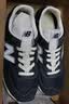 NEW BALANCE NB574官方休闲鞋男鞋女鞋网面鞋秋季复古舒适透气百搭情侣运动鞋 深蓝色 ML574EVN 40.5 (脚长25.5cm) 实拍图