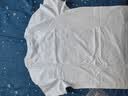 布先生春夏季短袖T恤男士纯棉小白T纯色内搭打底衫 白色 2XL(185) 实拍图