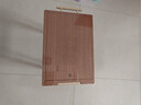 京东京造 菜板 砧案板切菜乌檀实木双面分切抗菌【可挂可立】 40*28cm 实拍图