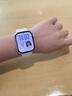 Apple/苹果 Watch S11 智能手表GPS款46毫米玫瑰金色铝金属表壳淡桃粉色运动型表带M/L MEVU4CH/B 实拍图