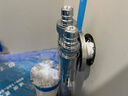 潜水艇（Submarine）F403一进二出三通角阀黄铜镀铬双把双控单独出水自带止水装置银色 实拍图