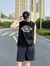 Dickies美式复古宽肩纯棉背心男2026夏季新款户外运动宽松透气不闷汗上衣 实拍图