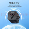 飞利浦（PHILIPS）全球通用旅行转换插座出国国际插头转换器英标欧标美标澳标日本新加坡适用 1013B黑 实拍图