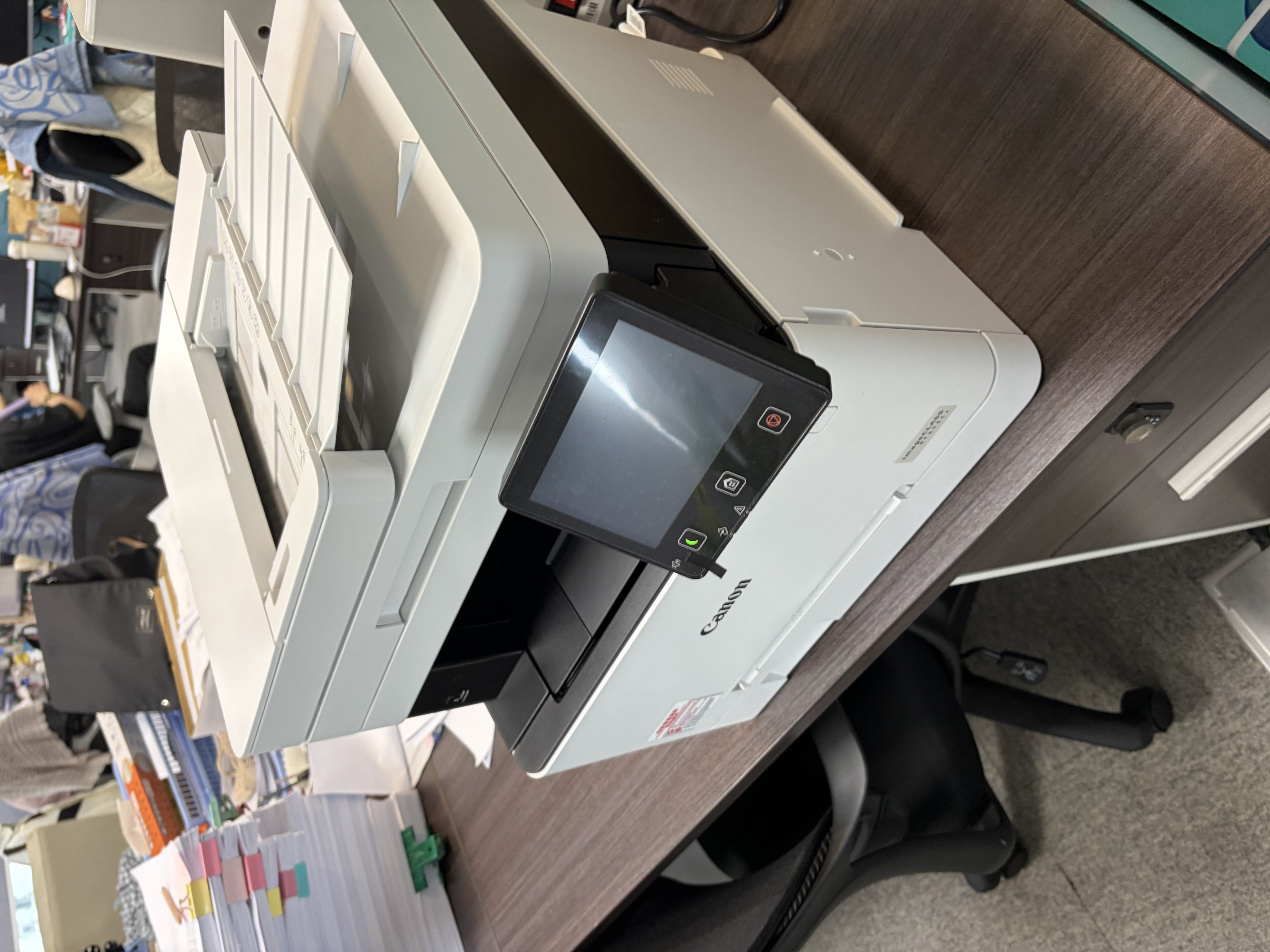 佳能（Canon）iCMF645CX打印机无线双面打印双面复印双面扫描传真多功能办公彩色激光一体机复合打印机 官方标配(传真+自动双面输稿器+无线有线) 实拍图