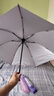 爆款雨伞加大雨伞男女商务伞大号格子折叠雨伞双人三人晴雨伞 7骨银胶-颜色随机【手动款】 实拍图