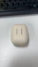 联想（Lenovo）真无线蓝牙耳机 半入耳式耳机 音乐运动游戏耳机蓝牙5.4 适用苹果小米手机 EA110月岩白 实拍图