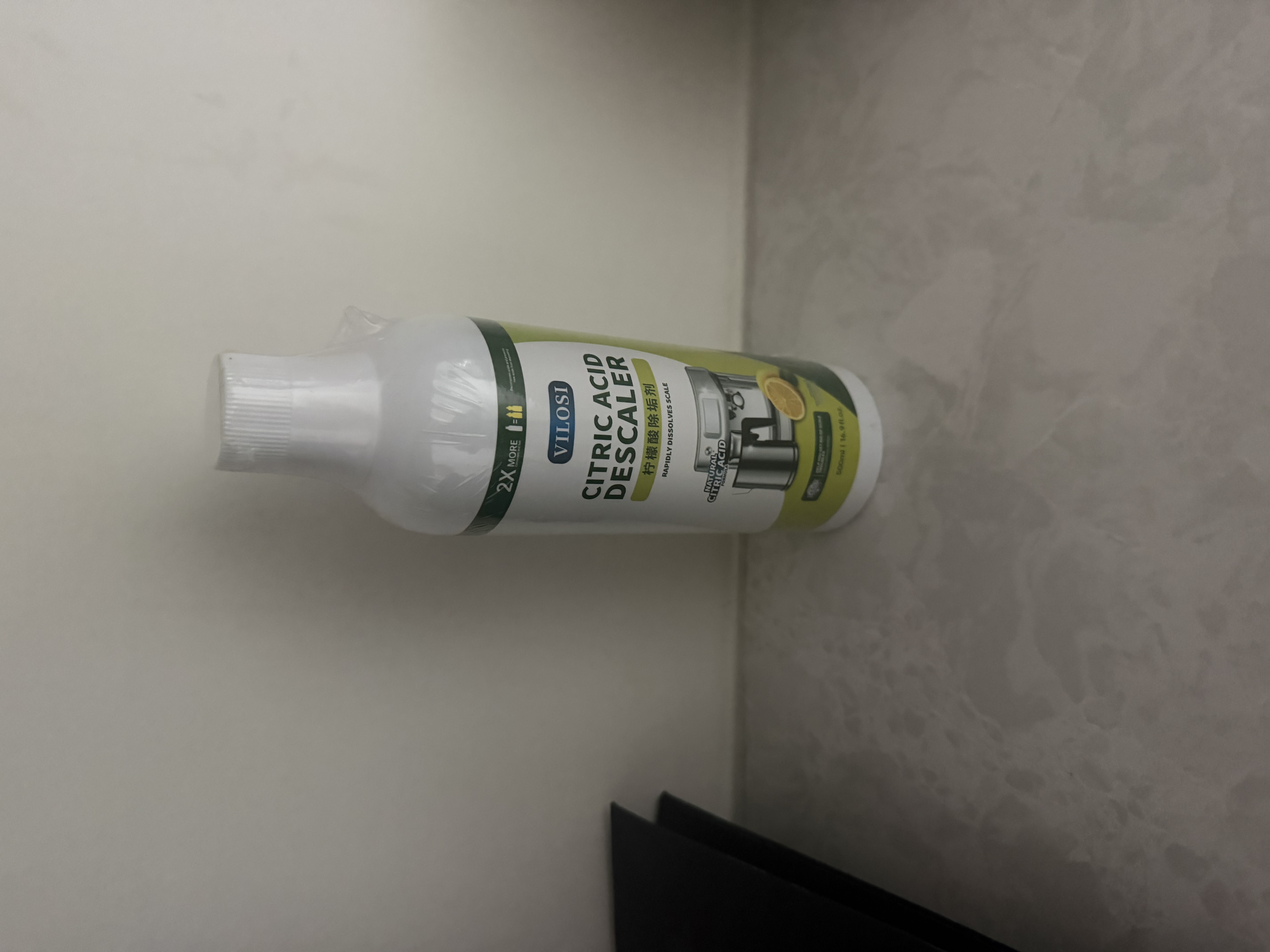 vilosi卫洛仕柠檬酸除垢剂食品级饮水机清洗剂电水壶除水垢清洗剂500ml 实拍图