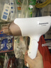 松下（Panasonic）【价保618】负离子电吹风机高速大功率不伤发家用低噪速干护发送女友生日礼物白色EH-WNE6A 实拍图