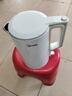 美的（Midea）烧水壶电热水壶304食品级不锈钢无缝内胆双层防烫1.7L大容量1800W智能断电SHJ1721【价保618】 实拍图