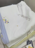 十月结晶婴儿包单春秋双层85*85【2条装】产房襁褓巾新生婴儿包被 实拍图