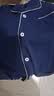 京东京造10A抑菌纯棉睡衣男衣服夏季套装A类一等品50支情侣家居服绀青XL 实拍图