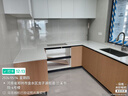 悍高（HIGOLD） 厨房水槽304不锈钢手工压纹大单槽家用台下洗菜盆家用洗碗槽水池 雅银68×43双功能抽拉龙头【窄边款】 实拍图