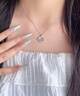 唯一（Winy）蓝桉与鸟999足银项链女款2026新款吊坠首饰送女朋友老婆生日礼物 实拍图