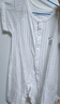 贝瑞加（Babyprints）婴儿连体衣2件夏季短袖婴儿衣服新生儿纯棉哈衣轻薄爬服 白蓝66 实拍图