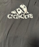 阿迪达斯（adidas）短袖t恤男士夏季跑步健身运动衣快干衣透气男装T恤  黑白 L 实拍图