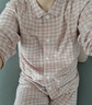 MUJI[自营限定款]女士无侧缝 双层纱织睡衣 纯棉家居服 浅粉红色 M 实拍图