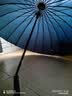 美度（MAYDU）防风雨伞直杆男士商务24骨超大防风长柄晴雨两用雨伞 M5005蓝色 实拍图