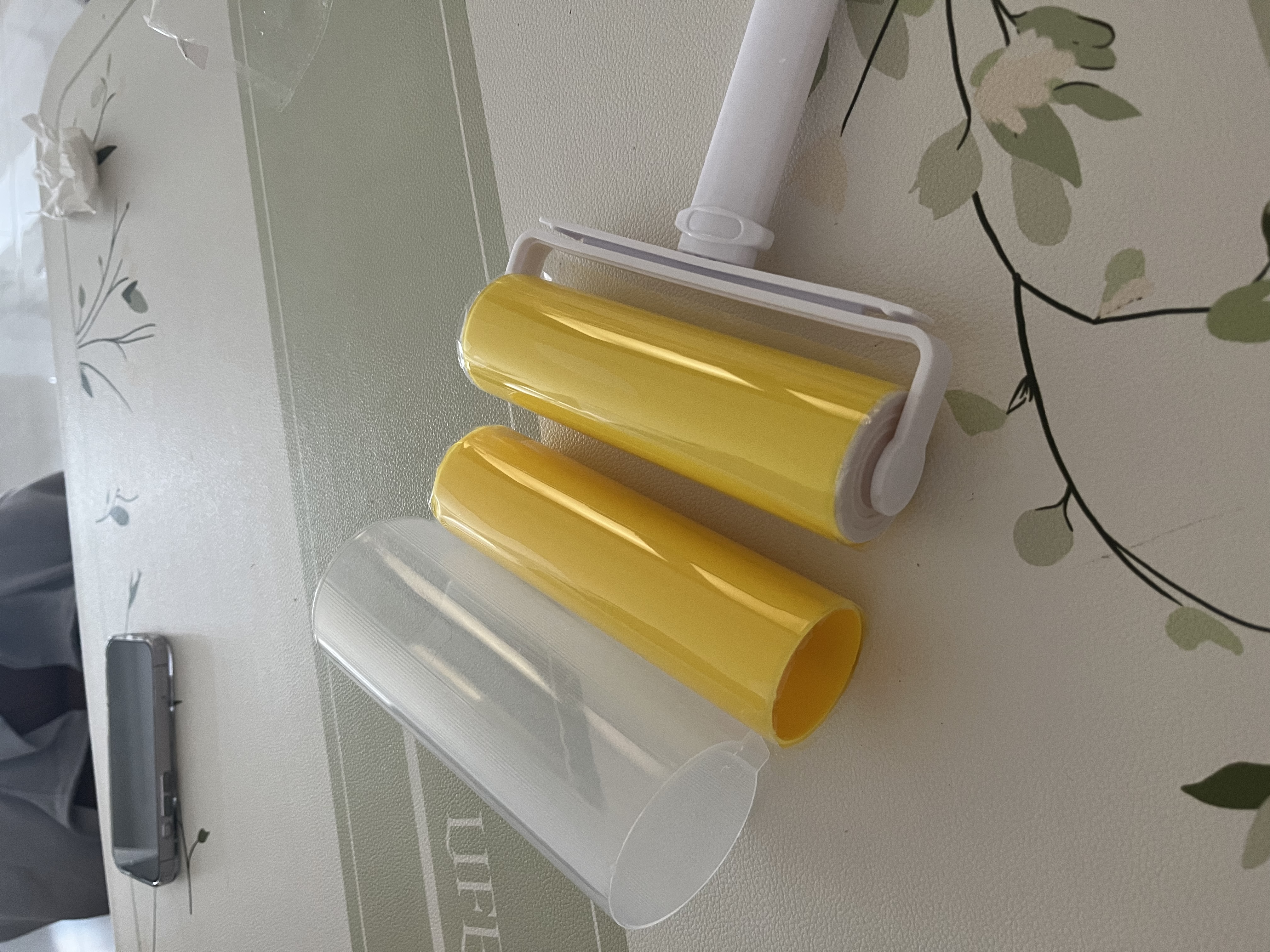 初舍（CHUSHE）可水洗粘毛器滚筒16cm+1个替换滚筒宠物毛发吸猫毛神器强力粘毛 实拍图