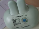 康巴丝（Compas）电子闹钟起床神器 儿童节日礼物卡通电子时钟萌兔闹钟 薄荷绿开学季 实拍图