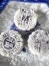 魔幻厨房冰皮月饼模具绿豆糕模具冰糕【6花片】新款国风中式75g按压器辅食 实拍图
