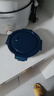 拾画 保鲜盒微波炉饭盒2件套 高硼硅耐热玻璃便当盒长680ml+圆660ml 实拍图