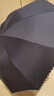 天堂伞 加大雨伞三折 经典商务伞格纹10骨加大雨伞男女 藏青 实拍图