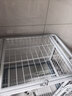 酷奇宠狗笼方管狗笼子大中小型犬金毛加粗宠物狗狗笼子狗屋用品 白色带天窗62*46*57cm 建议15斤内小型犬 实拍图