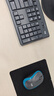 罗技（Logitech）MK275 键鼠套装 无线键鼠套装 办公键鼠套装 全尺寸 商务键鼠套装 带无线2.4G接收器 黑蓝色 实拍图