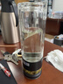 京东京造玻璃杯 全能茶水分离杯 泡茶杯双层泡茶分离杯子男士钻石黑330ml 实拍图