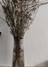 吕姆克花瓶玻璃客厅摆件花瓶插花水养大号花瓶520北欧琥珀色高28cm8549 实拍图