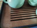 宅轻松 竹制小茶台茶盘功夫茶具茶道配件小托盘简约储水沥水泡茶盘中号 实拍图