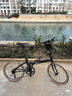大行（DAHON）SP18折叠自行车20英寸18速成人男女旅行运动公路车载单车KAC083 消光黑(灰) 实拍图