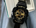 卡西欧（CASIO）女表BABY-G少女时代女黑金多功能电子防水运动手表女七夕生日礼物 BA-110X-1A【香港直邮】 实拍图