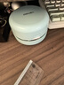 得力【儿童节礼物】强吸力桌面吸尘器 迷你键盘除尘清洁 橡皮屑清洁器学生用品 办公用品 浅绿18880 实拍图