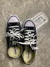 匡威（Converse）All Star夏季经典帆布男女低帮休闲运动鞋黑色101001 101001/黑色 39 实拍图