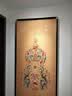 手工钉珠高端刺绣装饰画新中式玄关葫芦苏绣挂画走廊走道壁画喜庆 高档手工钉珠百福图A款 高度160宽度80cm 高档刺绣款【无珍珠款】 刺绣工艺+实木边框+钢化玻璃 实拍图