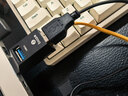 毕亚兹 USB3.0分线器多接口HUB集线器笔记本电脑一拖三USB数据延长线转换器三合一扩展转接头拓展U盘外接 实拍图