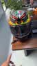 AGV K1S头盔K1摩托车机车全盔四季通用全覆式跑盔男女广角通风透气3C K1S-BEZZECCHI 2023 XL（适合59-61头围） 实拍图
