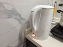 美的（Midea）电热水壶烧水壶1.7L304不锈钢0涂层双层隔热自动断电1500W养生冲奶 MK-SH17M130【价保618】 实拍图