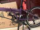大行（DAHON）折叠自行车20英寸18速SP18公路折叠车KAC083 紫色 实拍图