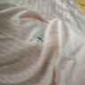 舒贝怡2件装婴儿衣服夏季薄款新生儿连体衣短袖哈衣儿童爬服蓝色80CM 实拍图
