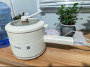 美的（Midea）电煮锅 小电锅 电蒸锅 宿舍小锅多功能锅辅食锅 1.6L学生寝室一体泡面小火锅电煮锅XZE2017 配蒸笼 实拍图