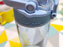 乐扣乐扣（LOCK&LOCK）人鱼线塑料运动水杯夏天便携水壶带刻度提手男女水杯子700ML灰色 实拍图