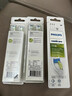 飞利浦（PHILIPS）电动牙刷头W2亮白型官方原装欧洲进口适配钻石1/3/3pro/CI/导航刷系列刷柄 3支装HX6063/67 白色 实拍图
