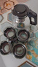 【京东物流】茶壶套装整套茶具大容量玻璃茶杯带滤网耐高温泡茶具 1000ML一壶+四杯套装【无茶盘】 实拍图