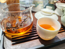 中茶茶叶广西梧州六堡茶黑茶六堡茶D6166箩装黑茶250g散茶礼品 伴手礼 实拍图